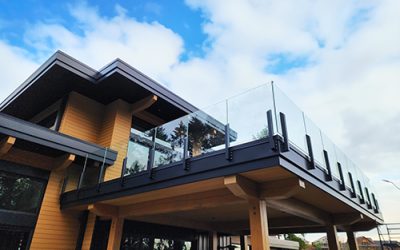 Elevate Your Space with JRE Hardware’s Frameless Glass Railings